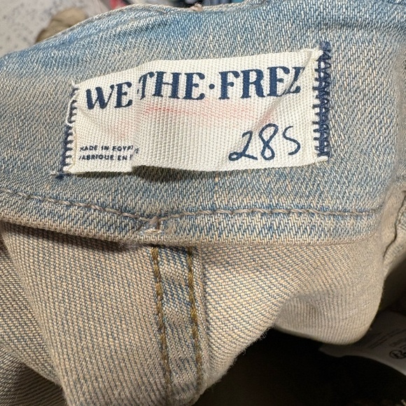 Free People We The Free Level Up Slit Slim Flare Jeans - Picture 8 of 8